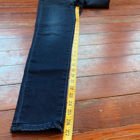 Express Dark Wash High Rise Skinny Jeans - Picture 4 of 10